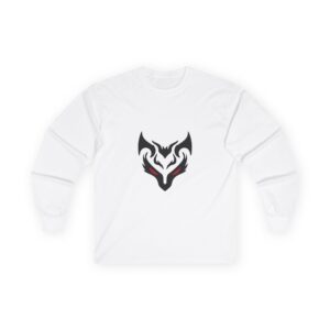 Edgy Graphic Long Sleeve Tee, Unisex Shirt, Casual Wear, Streetwear, Gift for Him/Her, Halloween Outfit, Trendy Apparel
